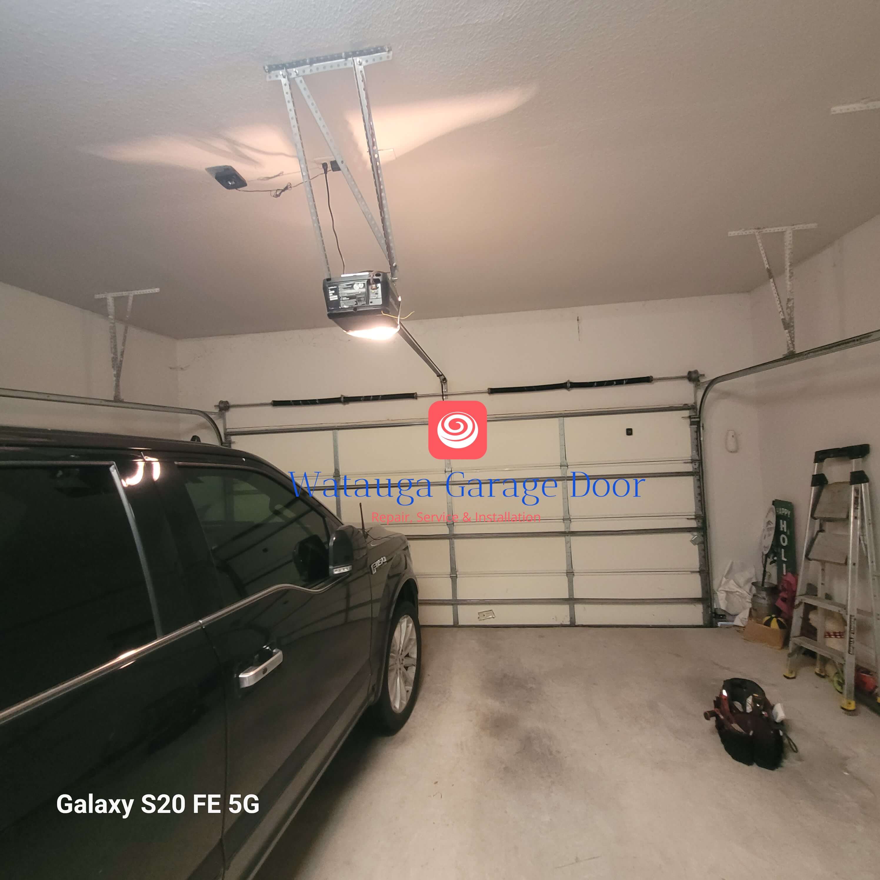 new-4-torsion-springs-garage-door-install